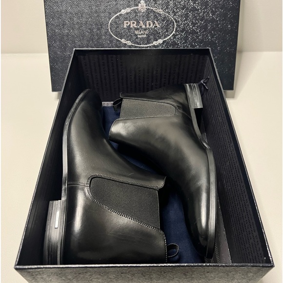 PRADA Chelsea Boots - New in Box size 11 - Picture 6 of 11